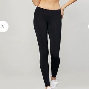 NWOT, David Lerner New York, Black Legging with Bottom Cuffs, Size Medium